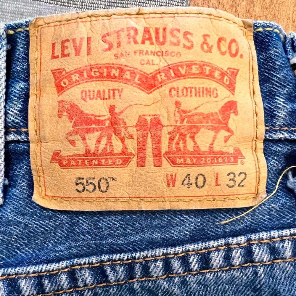 Mens Levi Strauss Jeans